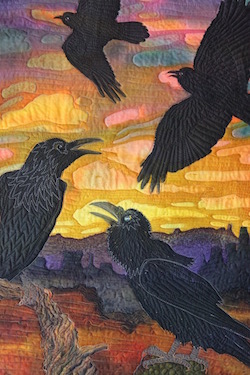 raven-sunset